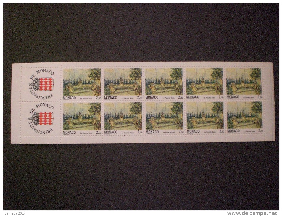 STAMPS MONACO CARNETS 1992 Old Monaco - Paintings By Claude Rosticher 1992 MNH X2 +6 PHOTO - Markenheftchen