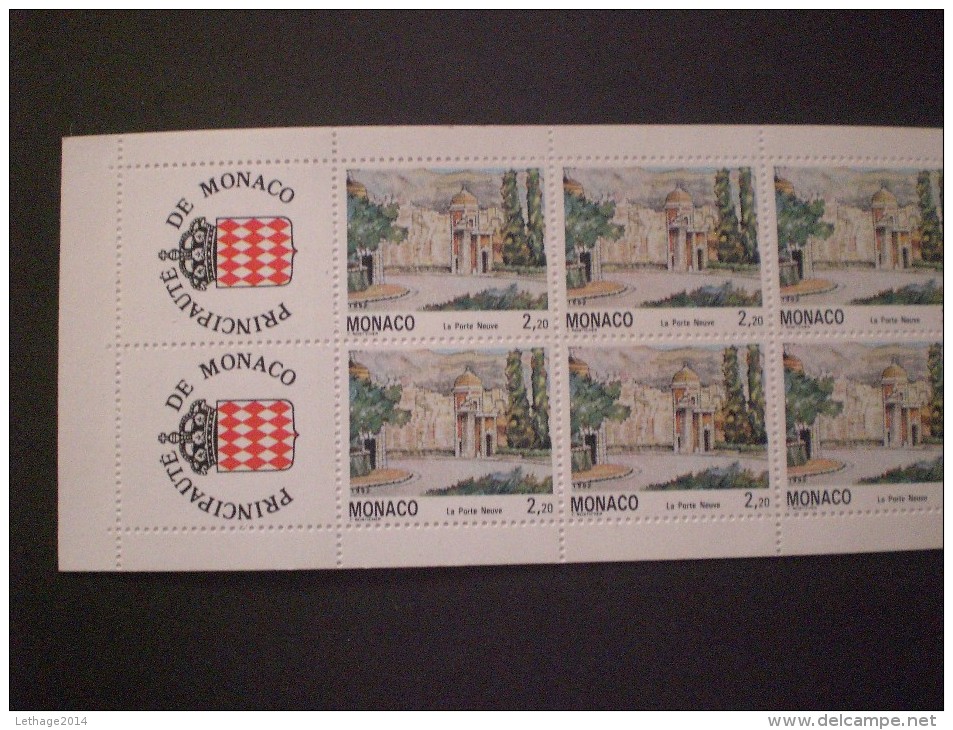 STAMPS MONACO CARNETS 1992 Old Monaco - Paintings By Claude Rosticher 1992 MNH X2 +6 PHOTO - Markenheftchen