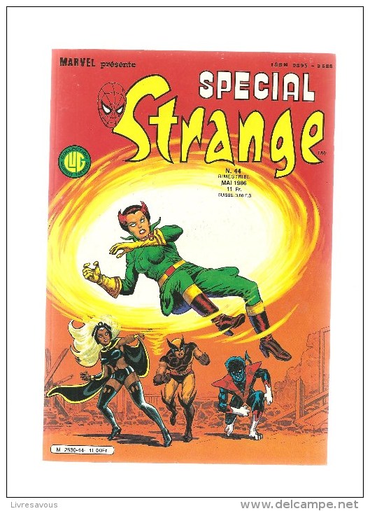 Spécial Strange N° 44 Bimestriel De  Mai 1986 Marvel - Strange