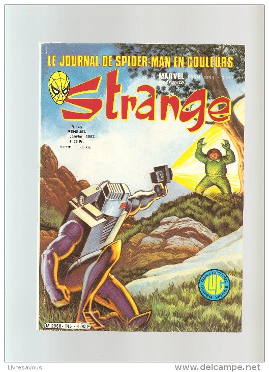 Strange N° 145 Mensuel Janvier 1982 Marvel - Strange