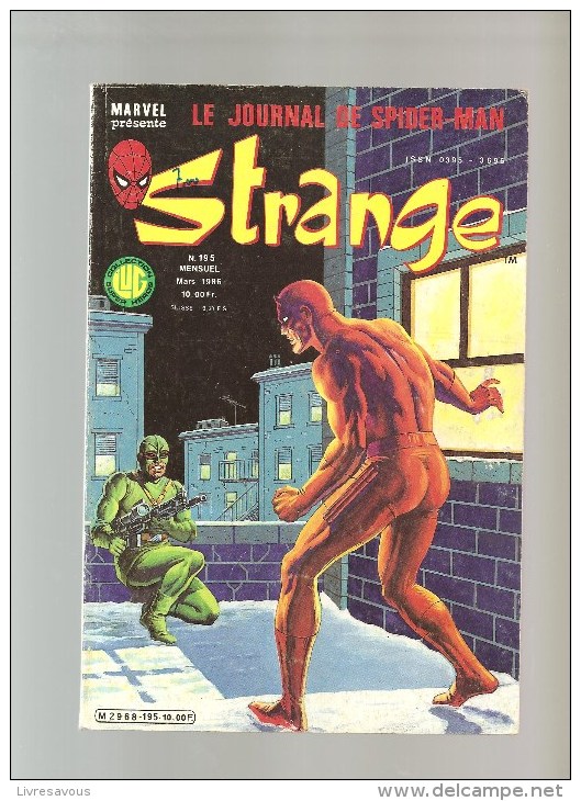 Strange N° 195 Mensuel De Mars 1986 Marvel - Strange