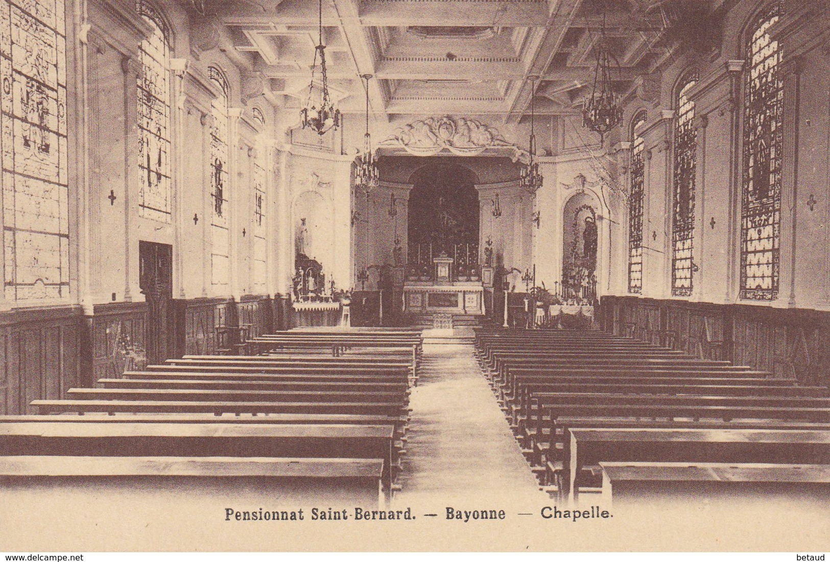 Pensionnat Saint-Bernard - Bayonne - Chapelle - Bayonne