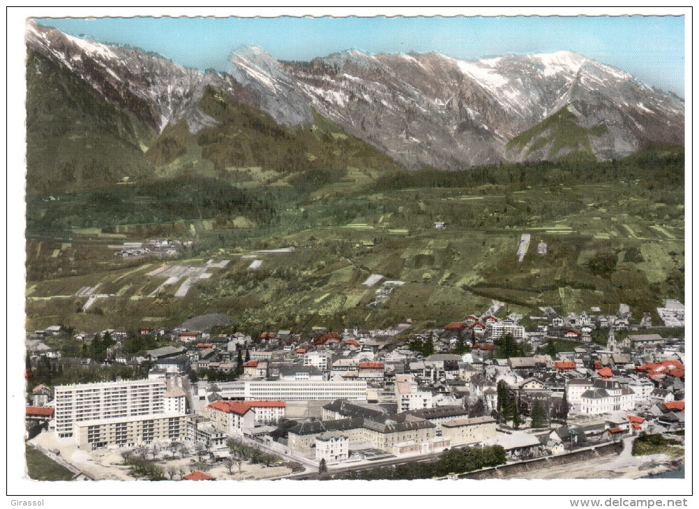 CPSM ALBERTVILLE SAVOIE DANS UN CADRE DE MONTAGNES ED CELLARD - Albertville