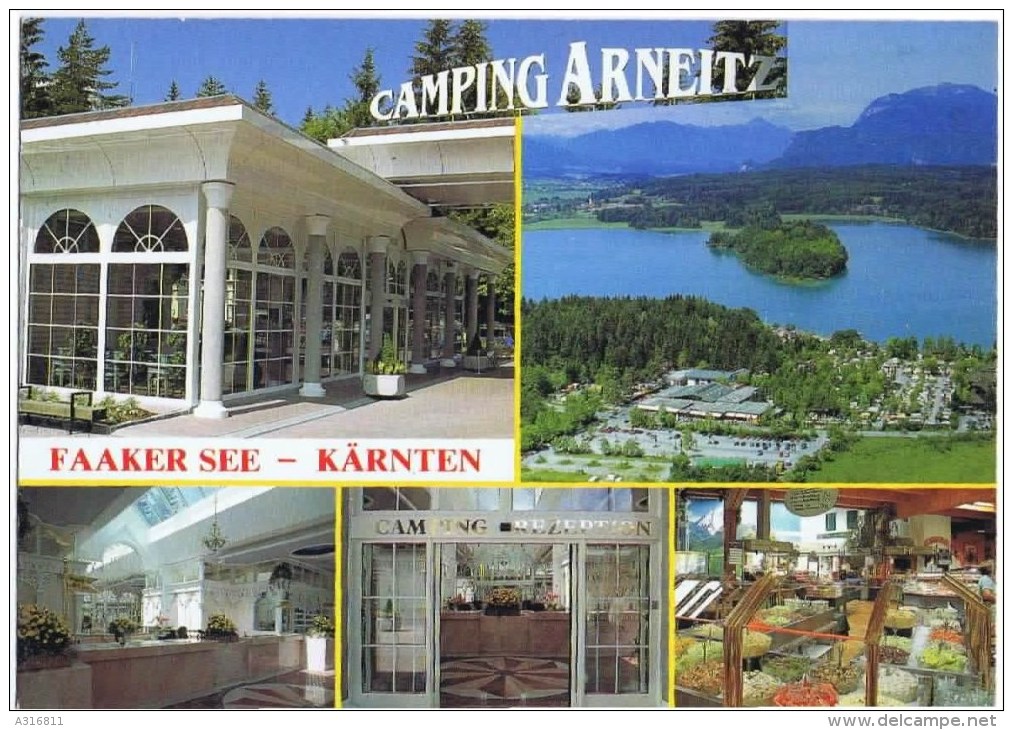 Cpm  STRAND CAMPING ARNEITZ - Faakersee-Orte