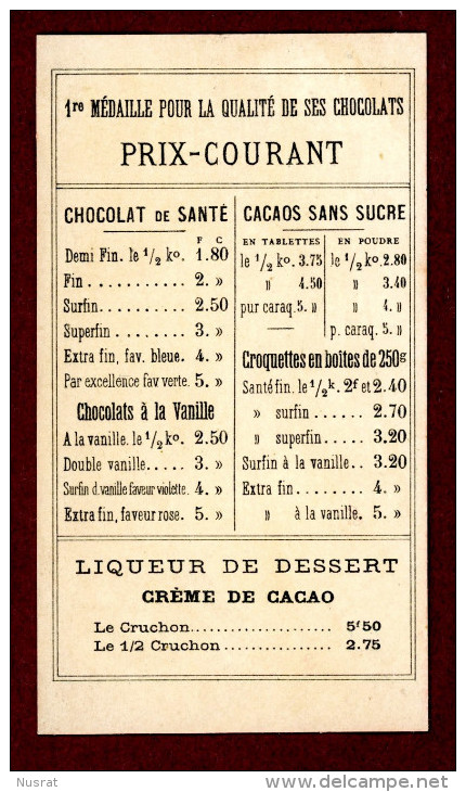 Chocolat Ibled, Chromo Lith. Vieillemard BV23-16, Nos Contemporains, Grévin, Doré, Métra, Chanzy,voir Scans Pour Détails - Ibled