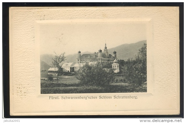 AUSTRIA SCHLOSS SCHRATTENBERG SCHEIFLING CASTLE OLD POSTCARD - Scheifling