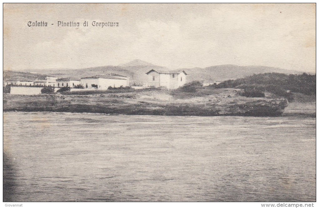 Caletta-pinetina Di Crepatura   -veduta 1900 - Livorno