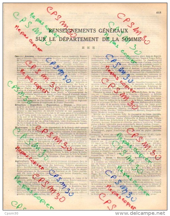 ANNUAIRE - 80 - Département Somme - Année 1922 + 1927 + 1930 + 1933 + 1928 1948 édition Didot-Bottin Six Années (5x6=30) - Annuaires Téléphoniques