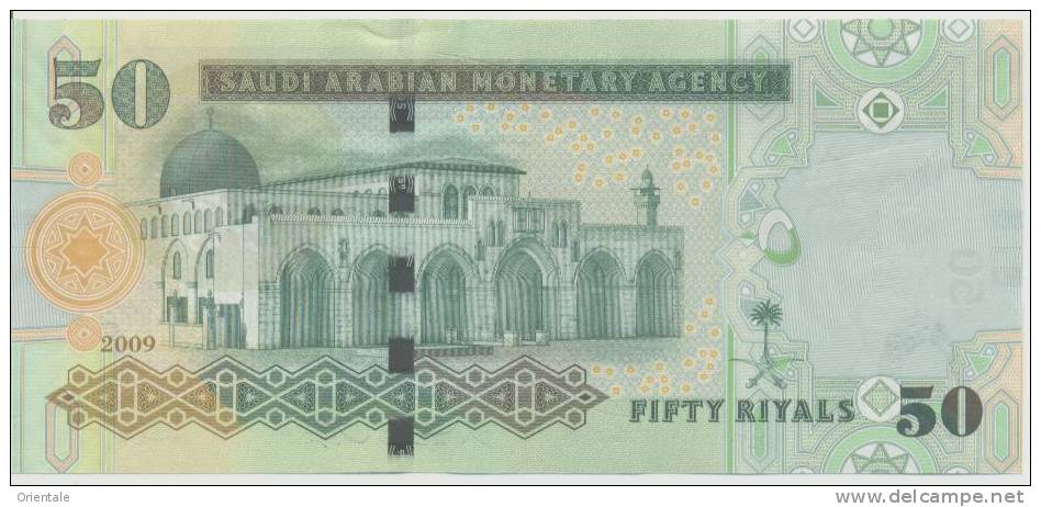 SAUDI ARABIA P. 35b 50 R 2009 UNC - Arabie Saoudite