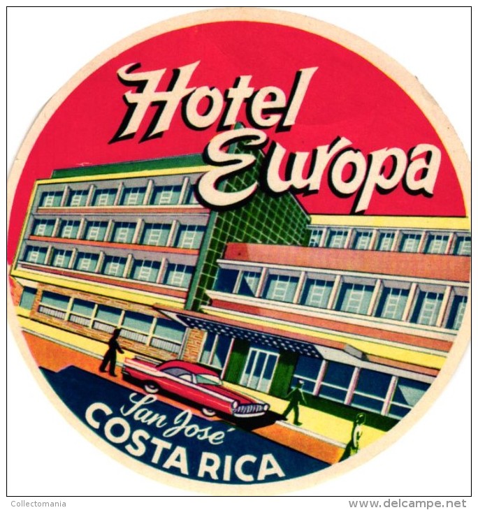 18 HOTEL Labels COLOMBIABarranquilla Cucuta COSTA RICA San Jose GUATEMALA Panajachel