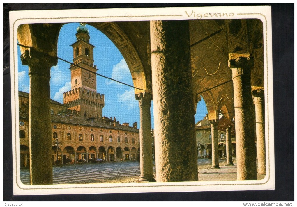 P2320 VIGEVANO - Provincia Di PAVIA - Piazza DUCALE, IL DUOMO - Dom Kircke Eglise Church - Vigevano