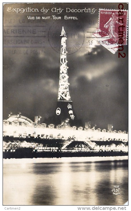 LA TOUR-EIFFEL EXPOSITION DES ARTS DECORATIFS PUBLICITE CITROËN - Tour Eiffel