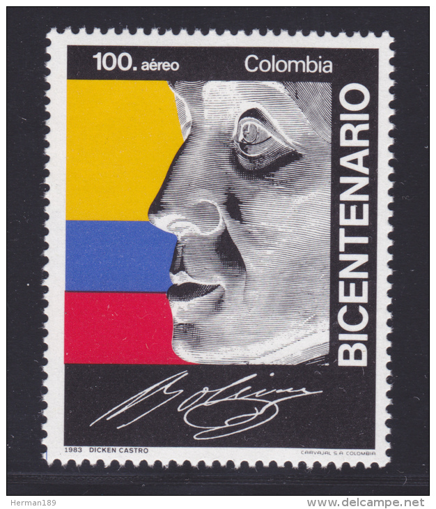 COLOMBIE AERIENS N°  724 ** MNH Neuf Sans Charnière, TB  (D544) - Colombie