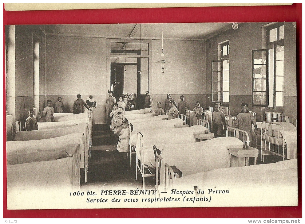 MBD-16 Lyon Pierre-Bénite  Hospice Du Perron, Service Des Voies Respiratoires (enfants). ANIME. Non Circulé - Pierre Benite