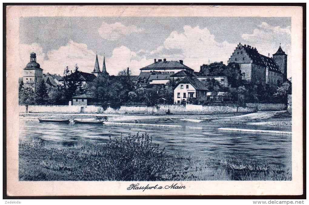 0992 - Alte Ansichtskarte - Hassfurt Am Main - Gel 1926 - Hassfurt