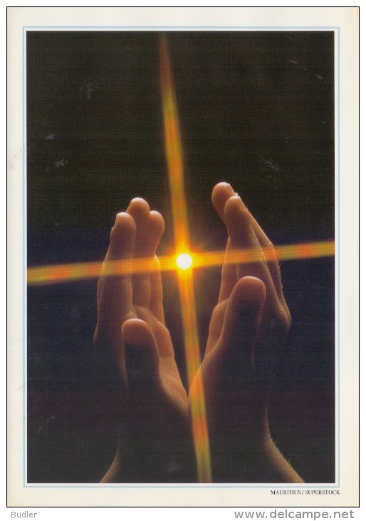 Postogram 77-G :1994: ## Handen / Mains ## : HANDEN,MAINS,HANDS,LICHT,LUMIÈRE,LIGHT, - Postogram