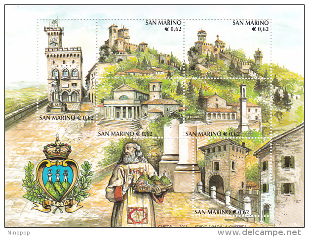 San Marino 2002 San Marino Miniature Sheet MNH - Oblitérés