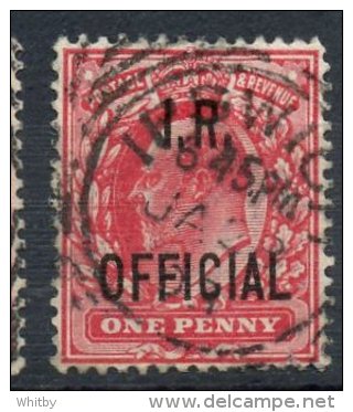 Great Britain 1902 1p  King Edward, I.R Official Issue #O20 - Service