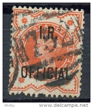 Great Britain 1888 1/2p  Queen Victoria, I.R Official Issue #O11 - Service