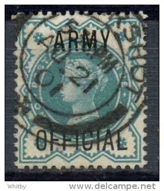 Great Britain 1900 1/2p  Queen Victoria, Army Official Issue #O57 - Service