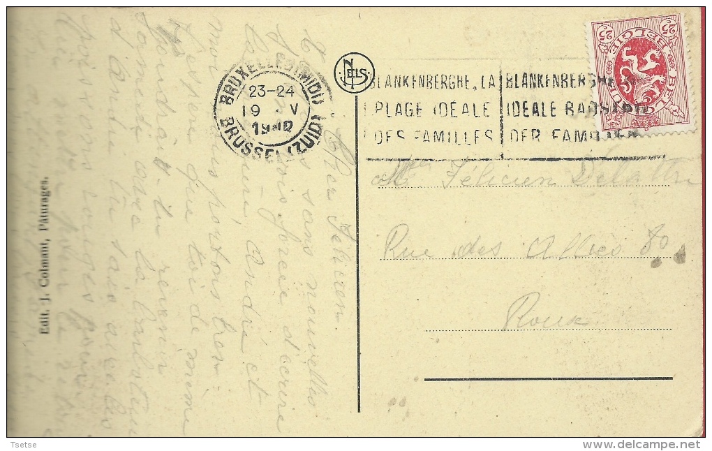 Pâturages - Charbonnage Du Fief - 1922 ( Voir Verso ) - Colfontaine