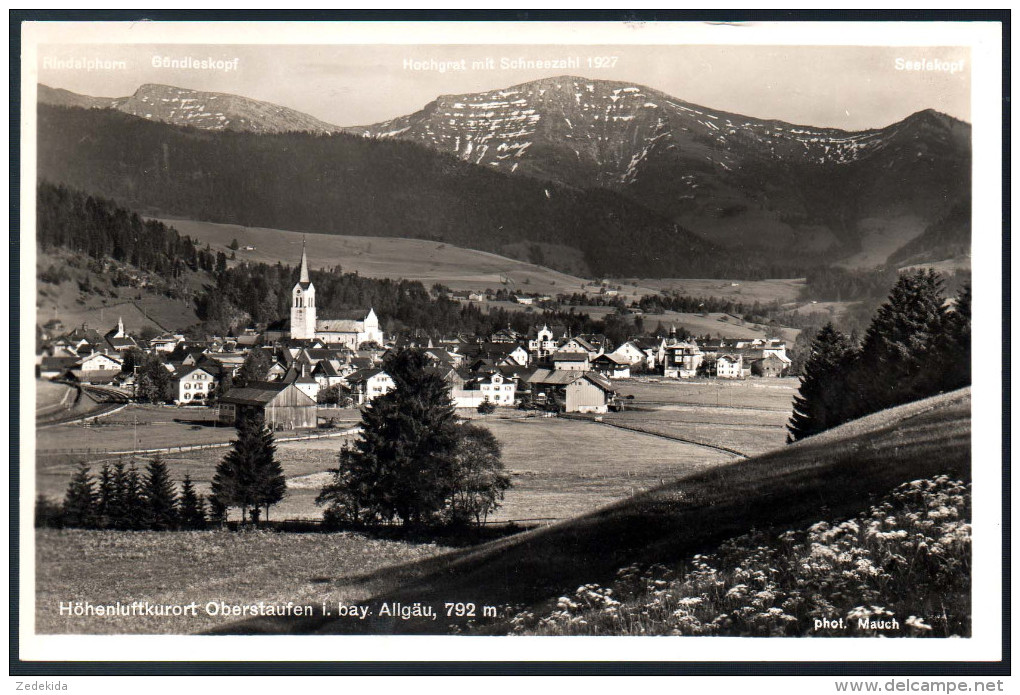 0997 - Alte Foto Ansichtskarte - Oberstaufen I. Bay Allgäu - N. Gel TOP - Oberstaufen