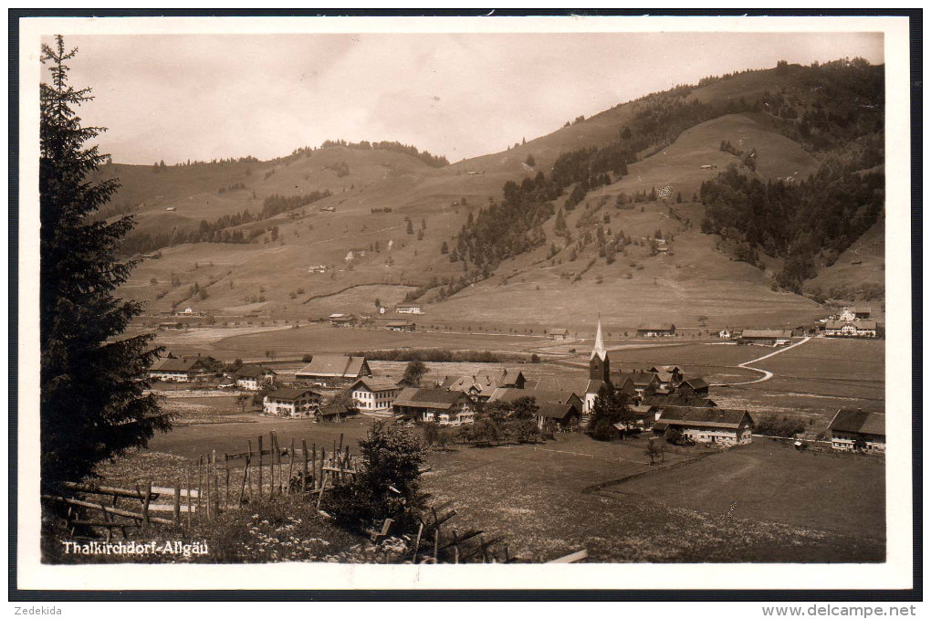 0999 - Alte Foto Ansichtskarte - Thalkirchdorf Im Allgäu Bei Oberstaufen - N. Gel TOP - Oberstaufen