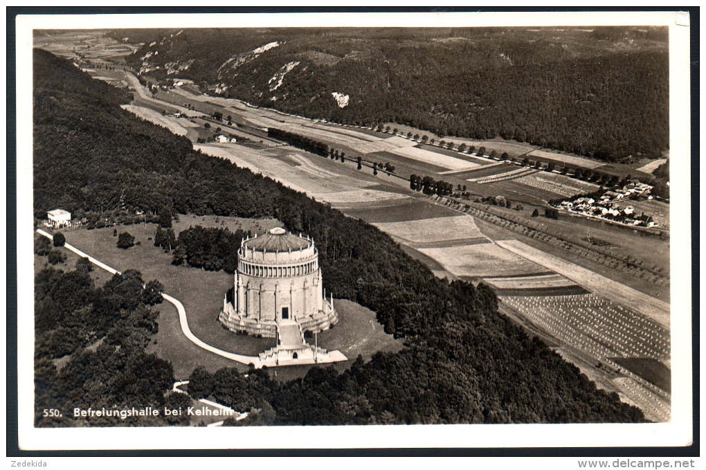 1010 - Alte Foto Ansichtskarte - Kelheim Befreiungshalle  Luftaufnahme R.M.f.L. - N. Gel  1923 - Kelheim