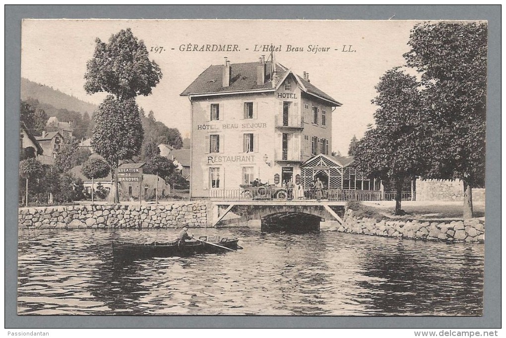 CPA Gérardmer - L'Hôtel Beau Séjour - Gerardmer