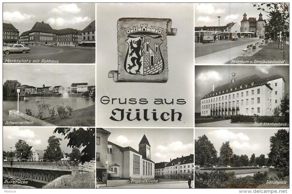 JÜLICH - Gruss Aus Jülich, Carte Multi-vues. - Jülich