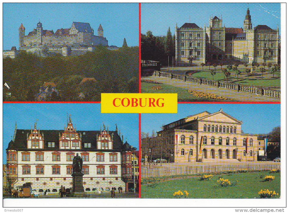 Deutschland, CP/PK, Coburg, Gebraucht,  Siehe Scan *) - Coburg
