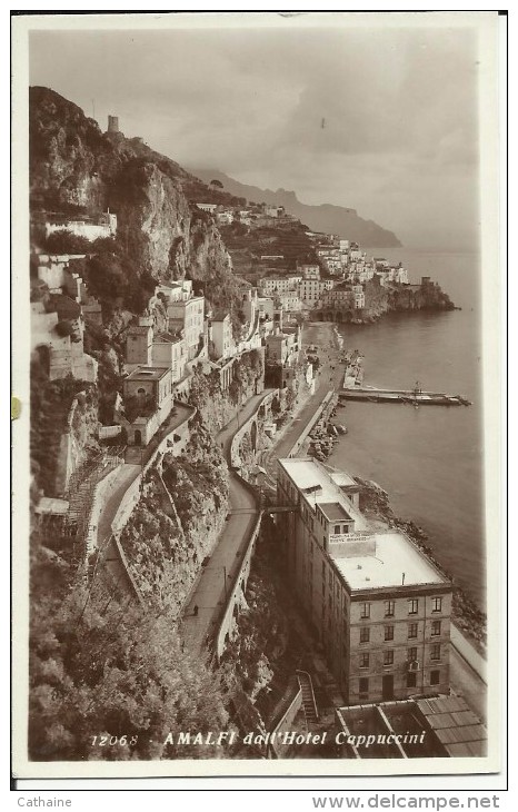 ITALIE . AMALFI . DALL HOTEL CAPPRCCINI - Altri & Non Classificati