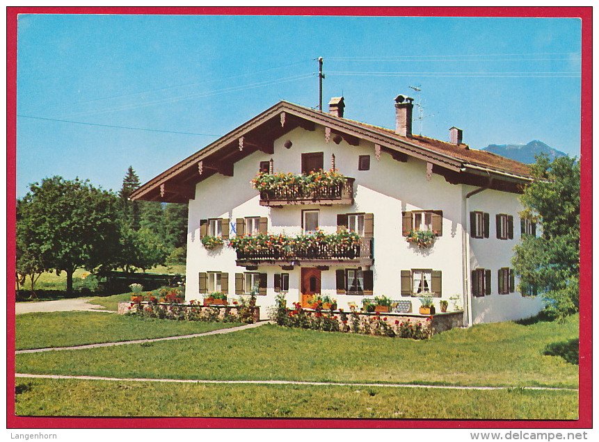 2 AK RUHPOLDING (LK Taunstein) 'Pension' ~ 1976 - Ruhpolding