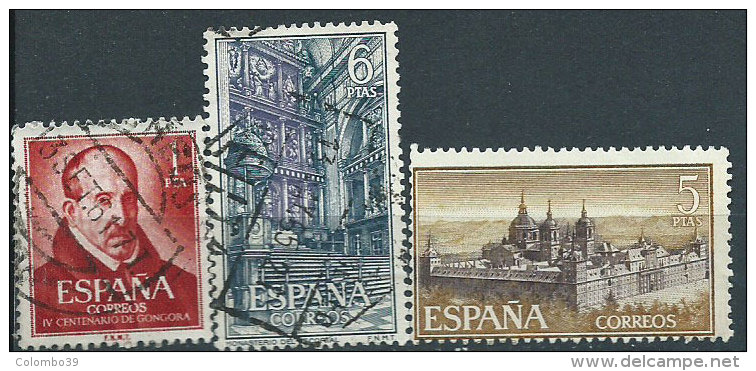 Spagna 1961 Usato - Mi.1265; 1281/82 - Nuovi