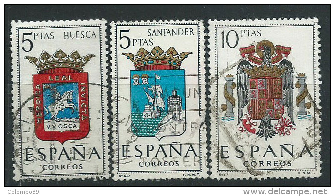 Spagna 1963/6 Usato - Mi.1434; 1555; 1641 - Nuovi
