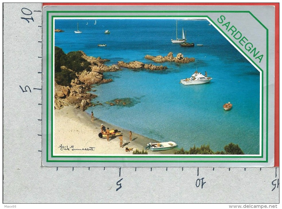 CARTOLINA VG ITALIA - LA MADDALENA (OT) - Spargi - Cala Conneri - 10 X 15 - ANNULLO 1990 - Olbia