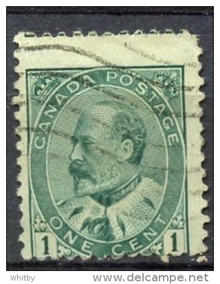 Canada 1903 King Edward VII Issue #89  Error Misperf - Used Stamps