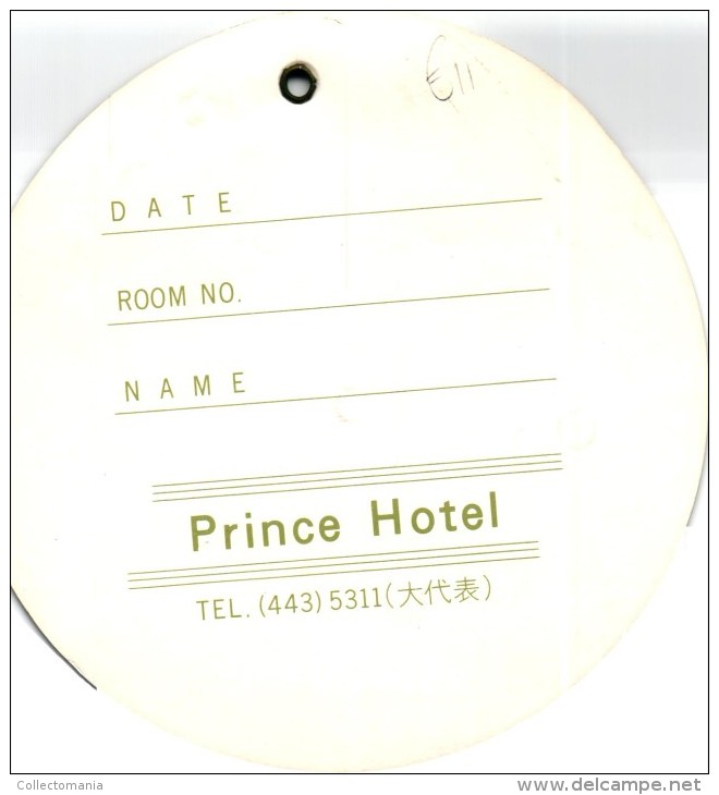 11 HOTEL Labels  JAPAN JAPON   TOKYO  Diamond Prince Okura Nikko  Fuji New Japan Palace Imperial - Hotel Labels