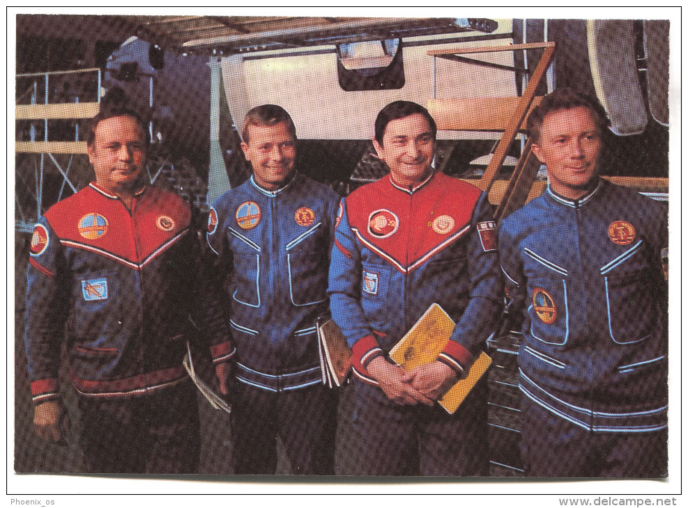 Astronaut Spaceman Cosmonaut - DDR East Germany USSR Russia, Space Program, Propaganda PC - Espace