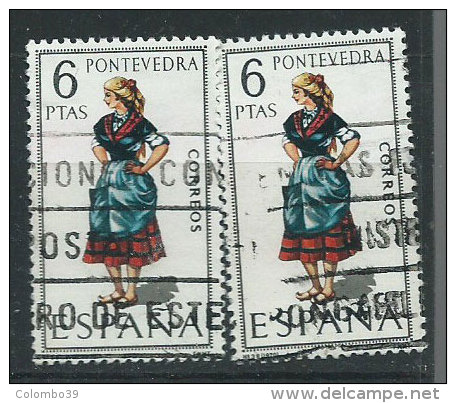 Spagna 1970 Usato - Pontevedra X2 - Usati