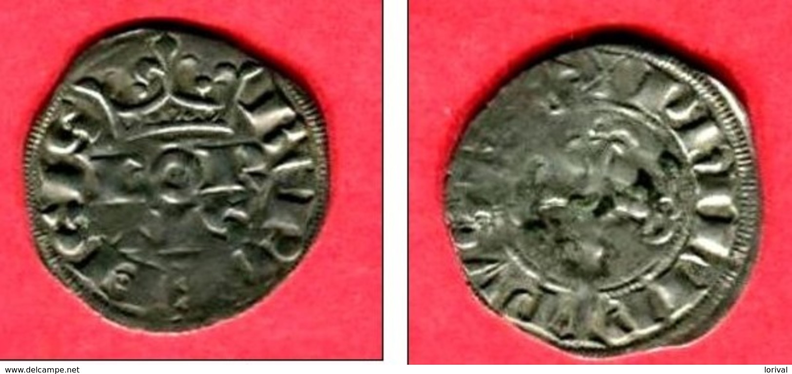 DOUBLE BOURGEOIS  ( CI 221 ) TB + 55 - 1285-1314 Philipp IV Der Schöne