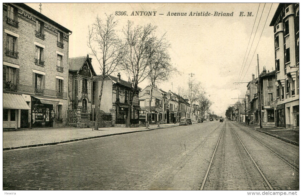 AK Antony Ca. 1930 (?) Avenue Aristide Briand / Massy Palaiseau Chilly-Mazarin Longjumeau Orsay - Antony