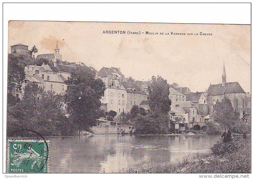 24892 ARGENTON SUR CREUSE / Moulin Sur La Creuse -ed Illisible - - Autres & Non Classés