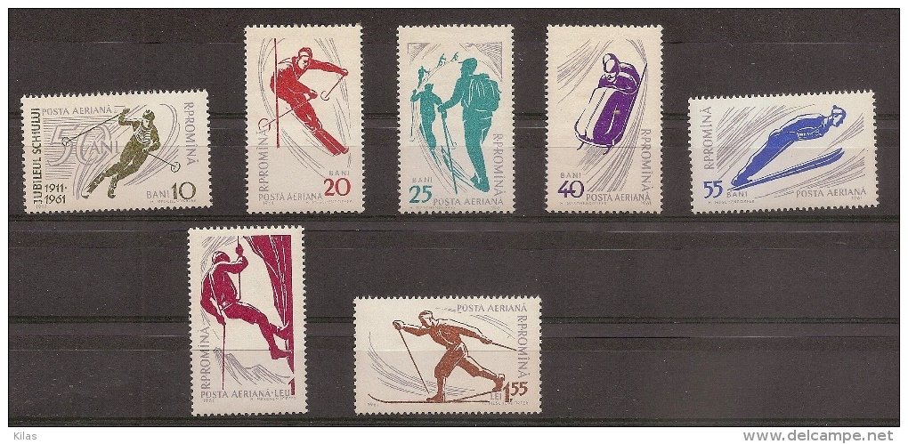 ROMANIA - Winter Olympic Games 1960 - Inverno1960: Squaw Valley