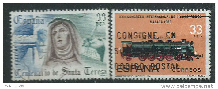 Spagna 1982 Usato - Mi.2658; 2660 - Usati