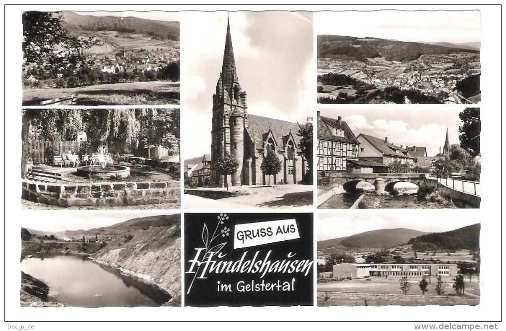 Deutschland - Hundeshausen Im Gelstertal - Alte Ansichten - Tax / Nachporto Briefmarken Österreich - Nice Stamps - Witzenhausen