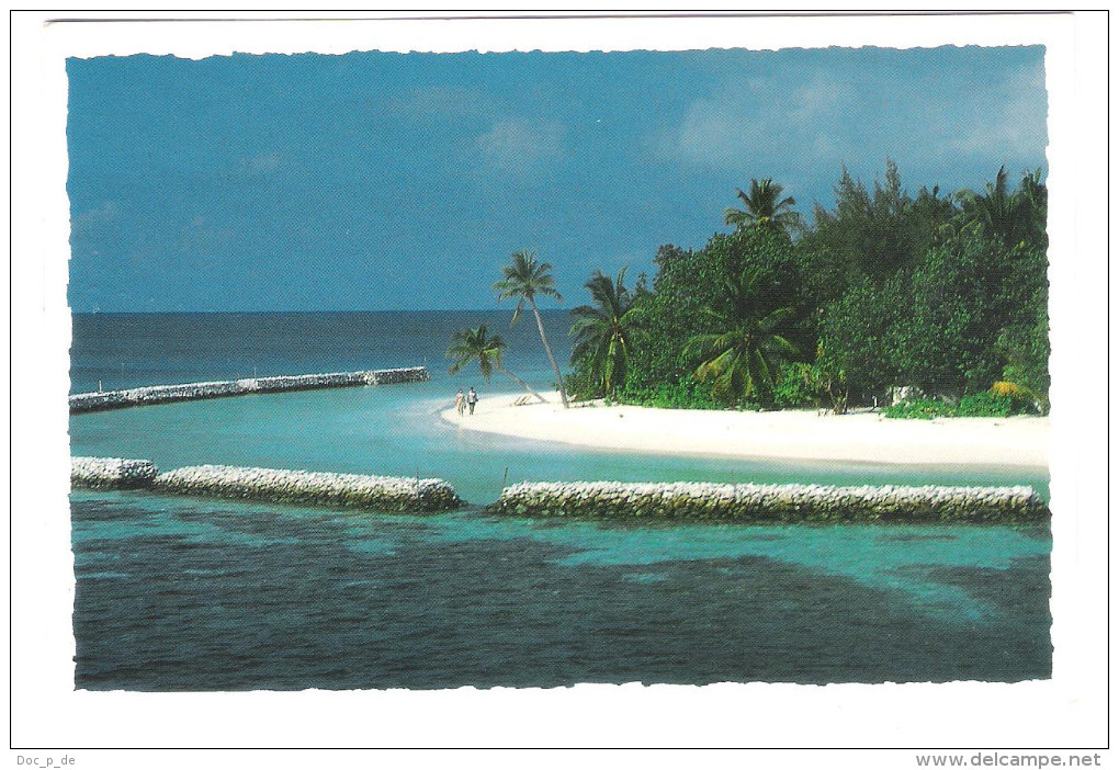 Maldiven - Maldives - Beach -  Nice Stamp - Maldiven