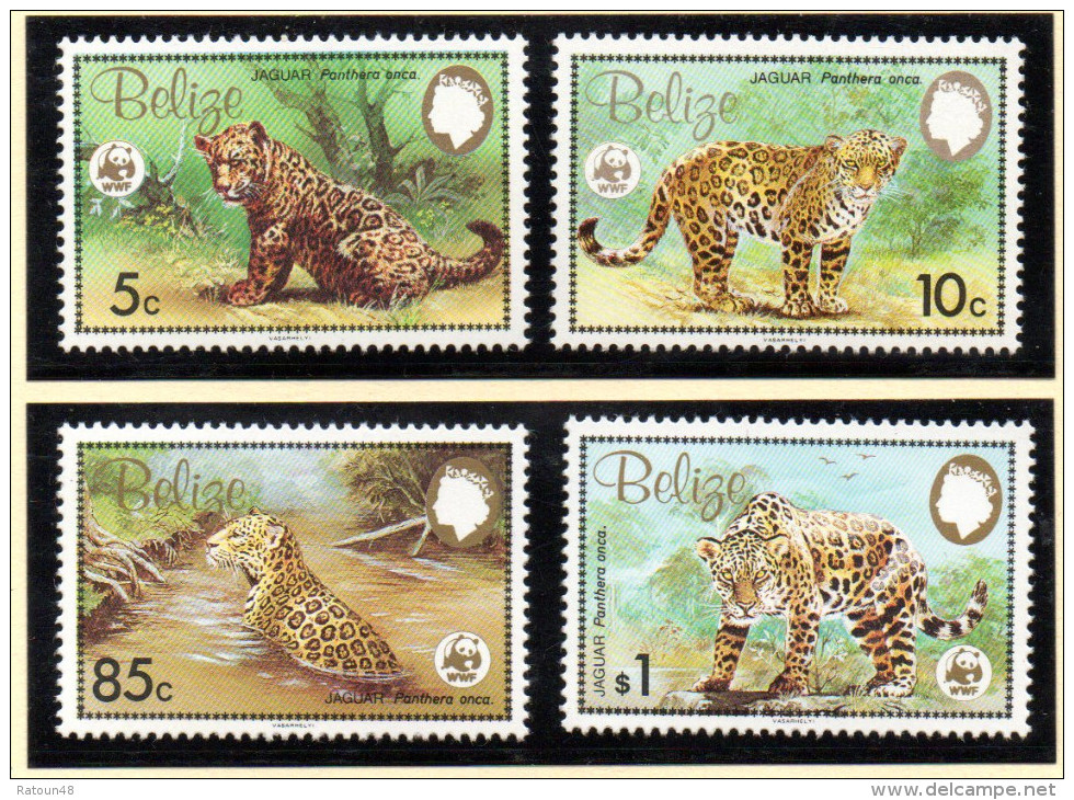 Série N° 650 à 653 - Neufs ** - Le Jaguar - Unused Stamps