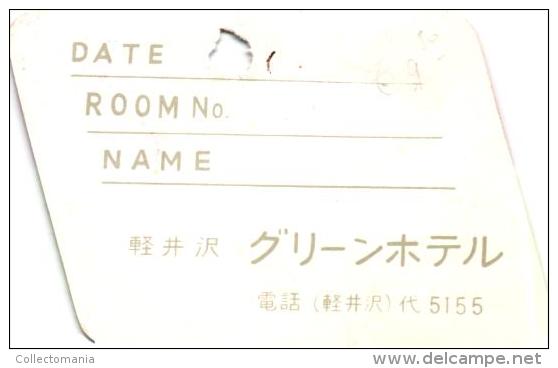 18 HOTEL Labels JAPAN JAPON Yokohama Hakone Nagoya Nigata  Hakata Sapporo