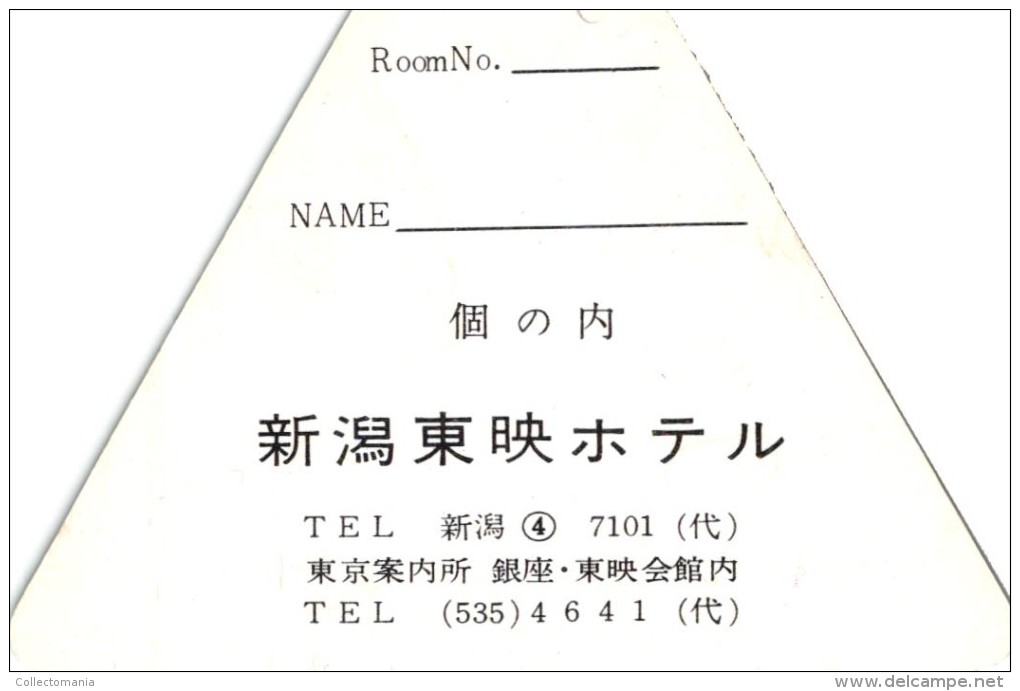 18 HOTEL Labels JAPAN JAPON Yokohama Hakone Nagoya Nigata  Hakata Sapporo